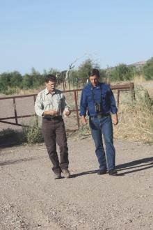 Senator Heinrich tours the Bosque del Apache National Wildlife Refuge to discuss water and ecosystem management.